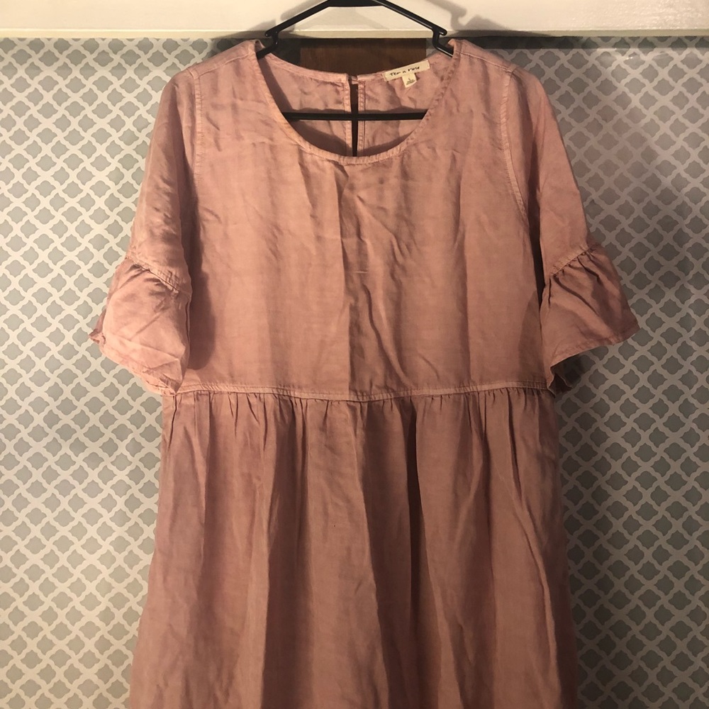Baby doll tencel dress
